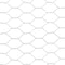 vidaXL Draadgaas hexagonaal 25x1.2 m staal met PVC coating grijs