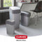 Curver Flip Bin - Afvalbak 25L - Compact ontwerp - Zilver/Antraciet