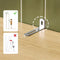 SoBuy FRG236-WN - Badkamerkast - 2 deuren 1 la - Wit
