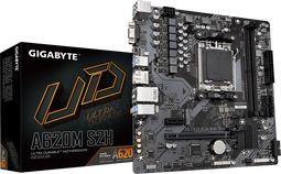 Gigabyte A620M S2H - Moederbord AM5 - 5+2+2 fasen VRM - Micro-ATX
