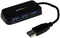 Startech.com ST4300MINU3B - 4-poorts USB 3.2 hub - 5Gb/s - Zwart
