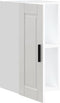vidaXL - Keukenwandkast - Porto - bewerkt - hout - hoogglans - wit
