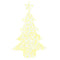 Kerstboom met 100 LED Warmwit 120 cm Acryl