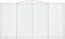 vidaXL - Schanskorven - 4 - st - gewelfd - 400x50x220/240 - cm - ijzer