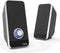 Hama Sonic LS-206 - 2.0-luidsprekers - 6W RMS - Zilver/Zwart