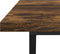 vidaXL - Koffietafel - - - Gerookt - Eiken - - - 100x50x40 - cm - - - Spaanplaat - en - Metaal