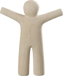 J-Line figuur P'tit Maurice - polyresin - beige - small