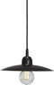 PR Home Como - Hanglamp - E27 fitting max 25W - Zwart Ø 28 cm