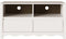 vidaXL - TV - Meubel - 'DRAMMEN'Wit - 99x43x55 - cm - Massief - Hout - Grenen