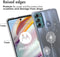 iMoshion Hoesje Geschikt voor Motorola Moto G60 Hoesje Siliconen - iMoshion Design hoesje - Transparant / Dandelion