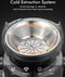 Royalty Line® PJ19001 Sapcentrifuge - Juicer Voor Groenten & Fruit - Juicers Met 1500ml Pulpcontainer & 450ml Sapbeker - BPA Vrij - 3 Snelheden - 700W - Rood