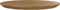 Salontafelblad Ovaal - 120x70x4 - Naturel - Eiken