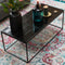Zuiver Glazed Salontafel 93x42,5 cm Zwart