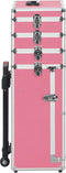 vidaXL - Make-up - trolley - aluminium - roze