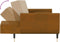 vidaXL - Slaapbank - 2-zits - met - 2 - kussens - fluweel - bruin