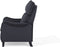 Beliani ROYSTON - TV-fauteuil - Grijs - Kunststof