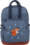 Caramel & Cie - Rugzak Groot - Grrrr blauw