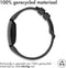 iMoshion Bandje Geschikt voor Fitbit Ace 2 - iMoshion Siliconen band gekleurde gesp - Zwart