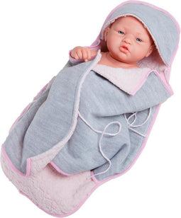 Paola Reina Pop Pikolines grijs/roze (36cm)