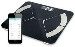 Silvergear Slimme Weegschaal - 14 metingen - Bluetooth - Zwart