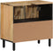 vidaXL - Wastafelkast - 62x33x58 - cm - massief - mangohout