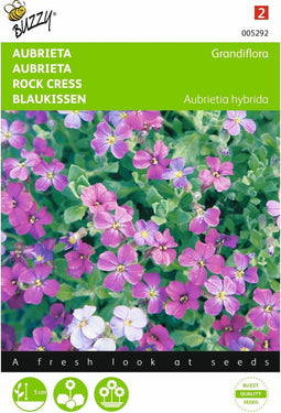 2 stuks Aubrieta Grandiflora gemengd