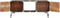 vidaXL - Tv-meubel - 110x30x42 - cm - massief - gerecycled - hout - meerkleurig