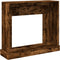 vidaXL - Haardombouw - 100x30x87,5 - cm - bewerkt - hout - gerookt - eikenkleurig