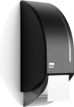 Toiletpapierdispenser blacksatino ct10 duo zwart