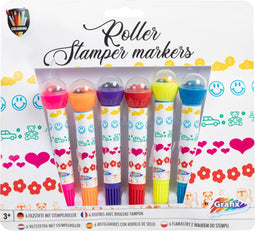 Creative Craft Group Rol Stempel Stiften, 6st.