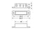Velleman Magneetcontact voor ramen en deuren, tegen inbrekers en indringers, NC/NO, ABS-behuizing, wit