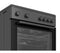 Beko FBM6202ANL - Vrijstaand Fornuis - Dual Fuel 4 Gasbranders - Anthraciet