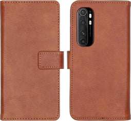 iMoshion Hoesje Geschikt voor Xiaomi Mi Note 10 Lite Hoesje Met Pasjeshouder - iMoshion Luxe Bookcase - Bruin