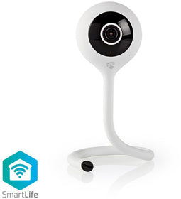 Nedis WIFICI11CWT - Smart Indoor IP-camera - Full HD 1920x1080 - Tweerichtingscommunicatie (microSD)