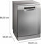 BOSCH SMS4EMI06E - Vaatwasser - 6 programma's - RVS