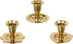 Kandelaar aluminium l7b7h6 cm goud a3