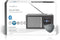 Nedis RDIN3000BK - Internetradio - FM en Bluetooth - Houtdesign