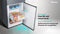 Hisense RB390N4BFC - Koel-vriescombinatie - 304L Total No-Frost - Zwart staal