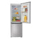 Inventum KV1435S - Koel-vriescombinatie - 175 liter - Zilver
