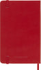 Moleskine 12 Maanden Agenda - 2024 - Wekelijks - Pocket - Harde Kaft - Rood