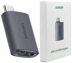 Ugreen USB-C naar HDMI Adapter - 4K 60Hz - Aluminium Grijs