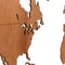 MiMi Innovations® Exclusieve Houten Wereldkaart - Muurdecoratie - Wanddecoratie - Muursticker - 130x78 cm/51.2x30.8 inch - Sapele