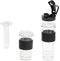 Adler AD 4081 - Persoonlijke blender - 2 sportflessen 570ml en 400ml - Zwart