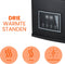 Kibani Infrarood Heater 1500 Watt - Kachel met 3 warmtestanden - Elektrische verwarming