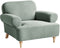 KIBERG - Fauteuil - Lichtgroen - Polyester