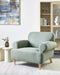 KIBERG - Fauteuil - Lichtgroen - Polyester