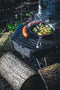 KIBO Grill - Gietijzeren Hibachi-stijl grill en stove - 26,5x37x32 cm (lxbxh)
