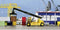 Kibri 11752 H0 Bouwvoertuig Kalmar Contchamp DRD 450 - 70 C 5XS met combi-hefstuk