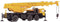 Kibri 12503 H0 Bouwvoertuig Liebherr Mobiele kraan LTM 1050/3, ge - speciale serie
