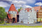 Kibri 12507 H0 Hotel Ritter met stadspoort - speciale serie